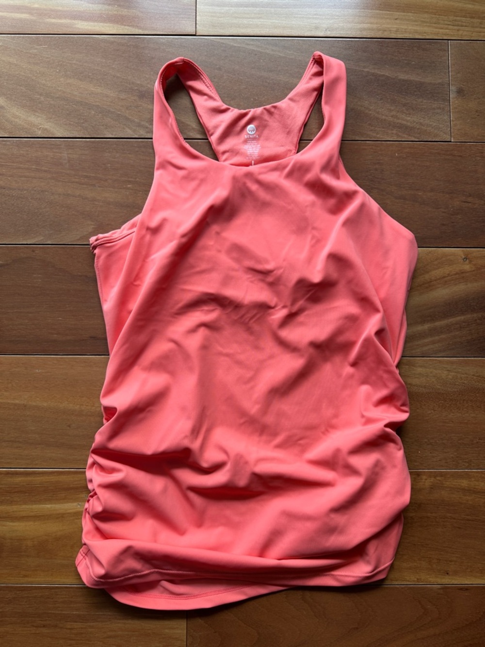 Senita Athletics Coral Racerback Swim Tankini L